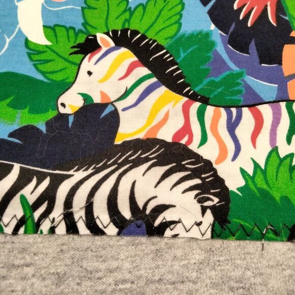 LARGE Heather Gray T Shirt Ladies - Zoo Animals NEW - Picture 3 of 12